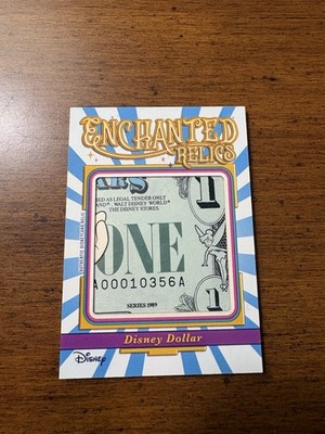 Disney Enchanted Relics Disney Dollar 2025 Topps Disneyland 70th Tinker Bell