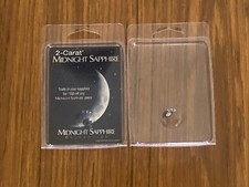 2 Carat Midnight Blue Sapphire Loose Gemstone Lot of 2 Oval Cut 7x5 mm Jewelry