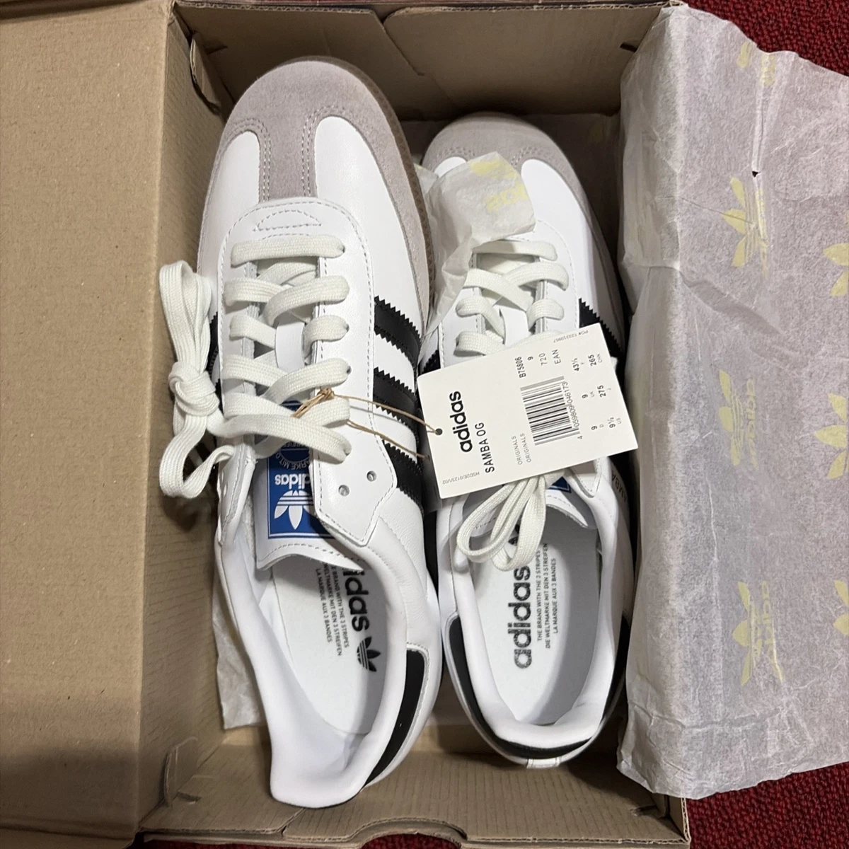 adidas Samba OG Black Yellow - огромный выбор по лучшим ценам | eBay