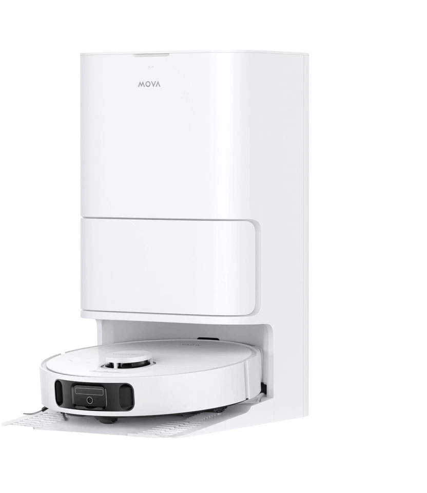 Mova E30 Ultra Saugroboter Wischfunktion Auto Entleerung 7000Pa Teppichsensor - Bild 2 von 4