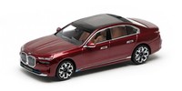 1:43 Minichamps Bmw I7 Red Metallic 2023 410024202 Modellbau