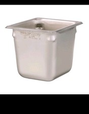 Vollrath 30662 Super Pan V 1/6 Size 6" Deep Anti-Jam Stainless Steel Steam Table