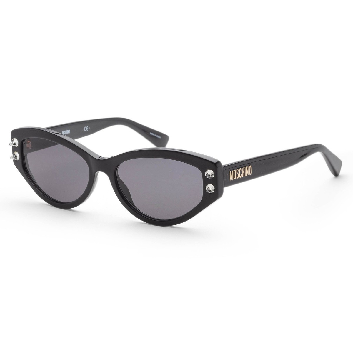 Moschino Women's 55mm Black Sunglasses MOS109-S-807-55 | eBay