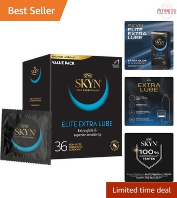 Lubricated Condoms Polyisoprene Ultra Thin Sensitivity 36 Count