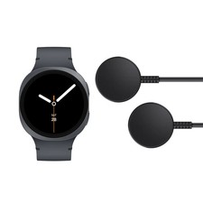 Samsung Galaxy Watch 8 44mm Graphite Smartwatch Two Chargers SM-L330NDACXAA 2025