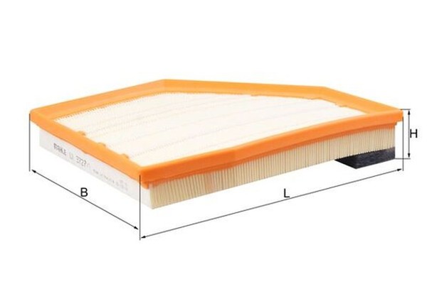 Mahle Luftfilter LX 3727/1 Filtereinsatz FüR BMW F92 G14 G15 G30 G16 F93 F90 F91-image
