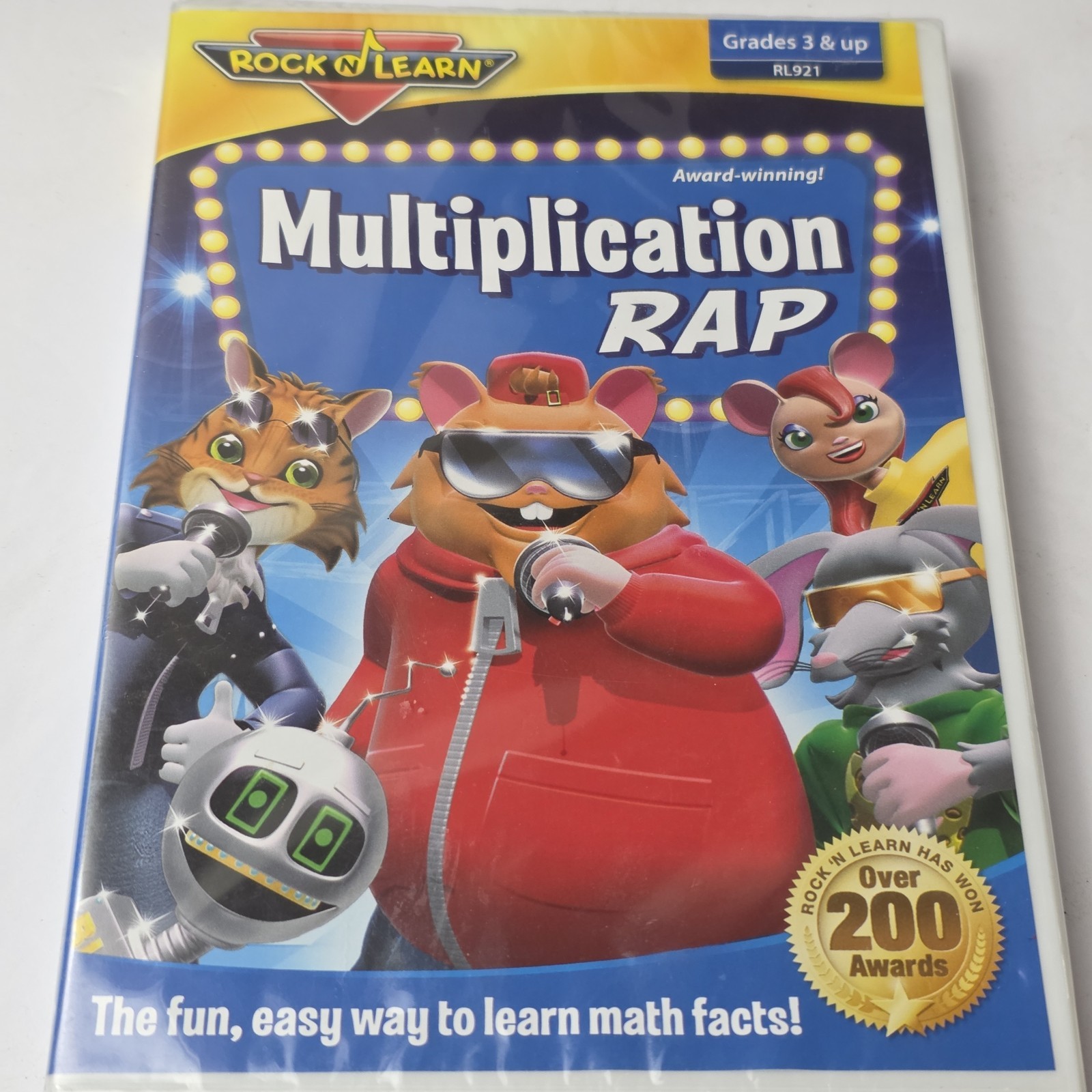 Rock N Learn Multiplication Rap DVD NEW SEALED *BUY 2 GET 3 FREE* | eBay