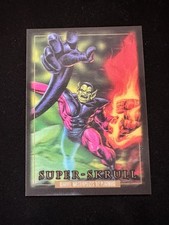 2024 Upper Deck Marvel Masterpieces '92 Platinum Lenticular #84 super-skrull W66