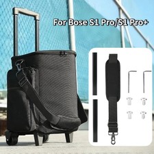For Bose S1 Pro / Pro Speaker Foldable Trolley Case Portable Storage Bag Travel