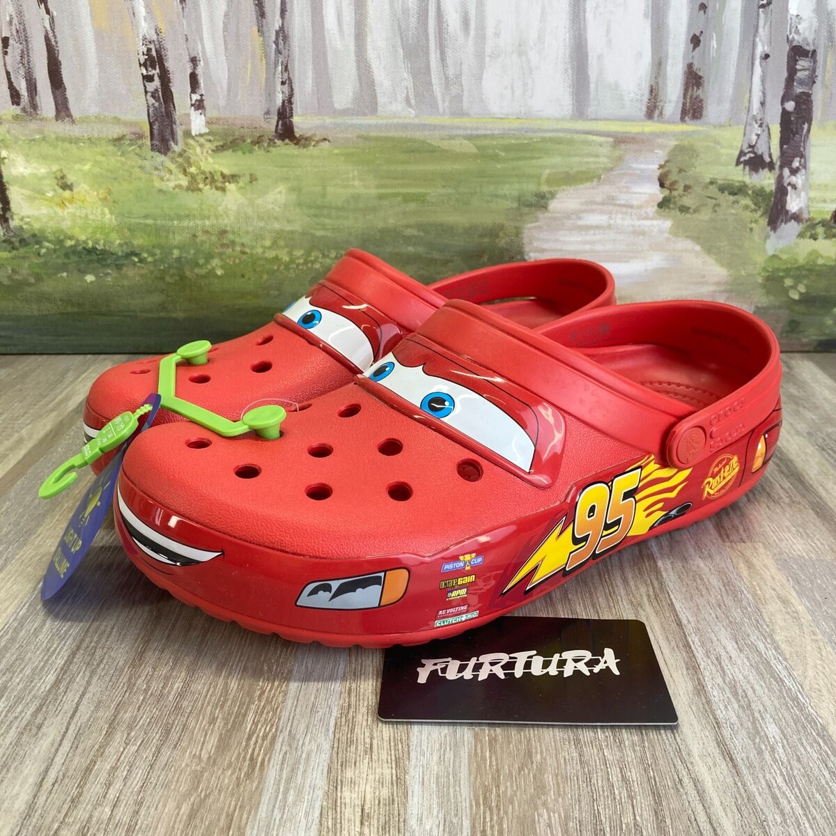 Crocs Classic Lightning McQueen Clog - Little Kid - Red