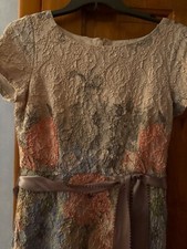 Adrianna Papell Matelasse Floral gown