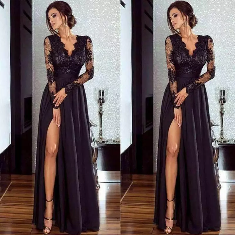 Vestidos Elegantes Largos Ropa De Moda Para Mujer Casuales De