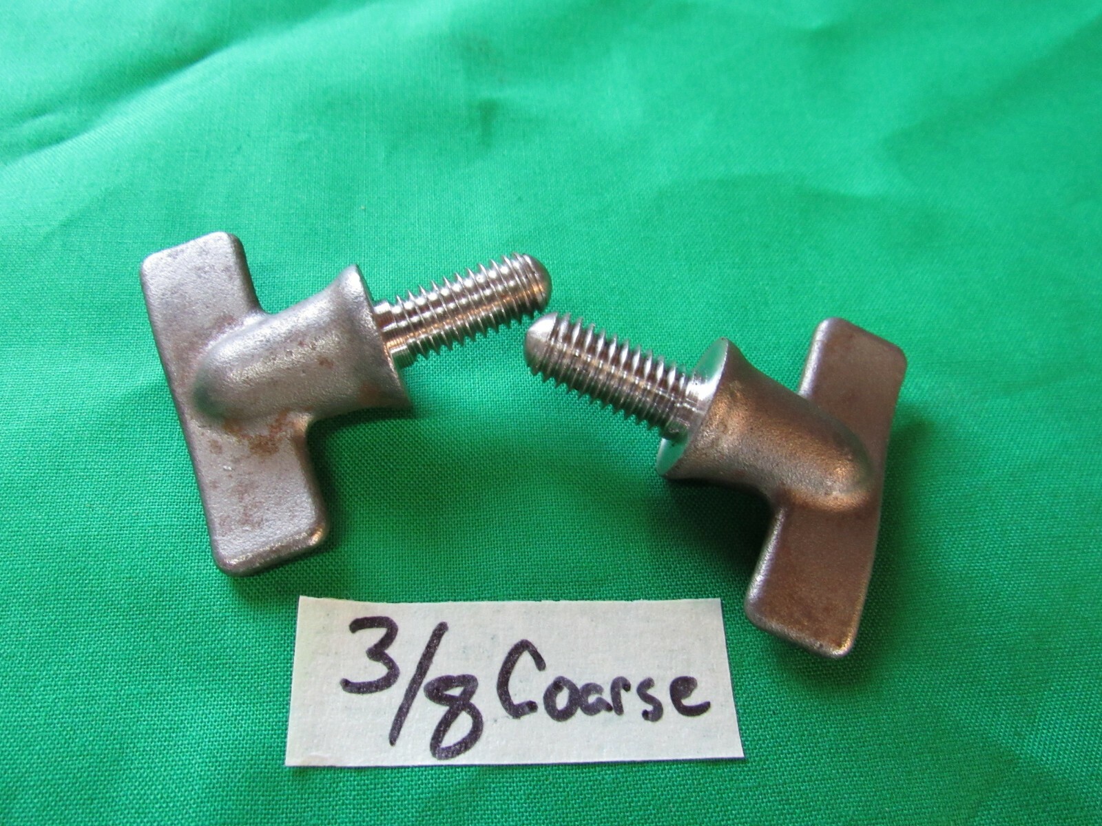 Jeep Willys Thumb Screw Pair 3/8 Coarse Thread for M38 M38A1 top bows ...