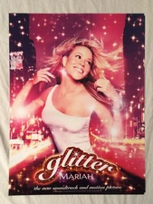 Mariah Carey 2001 Movie Soundtrack Promo Poster Glitter New Condition