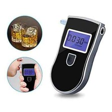 Ethylotest Electronique Alcootest avec Ecran LCD Portable Homologué + 5 Embouts+