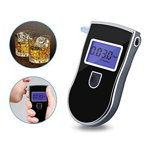 Éthylotest Électronique Homologué NF - Alcootest Portable Numérique Avec Écran LCD Et Diffusion Vocale