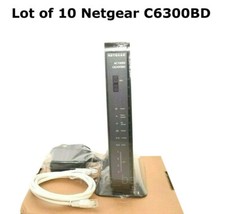 Lot of 10 Netgear C6300BD AC1900 Docsis 3.0 Cable Modem Router Comcast xfinity