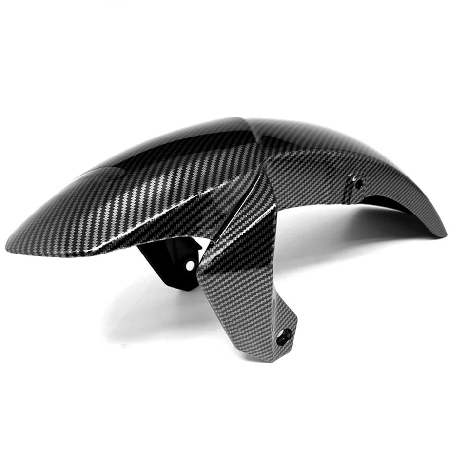 Protector de guardabarros delantero de fibra de carbono para KAWASAKI NINJA650 ER6N 2012-2016 Foto 4 de 4