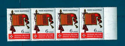SMOM - 1967 - Ancient flags of the Order - 6 grains - Aragon - MNH (AP)