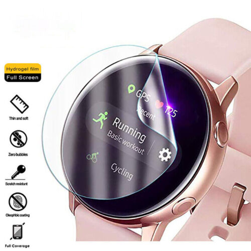 For Samsung Galaxy Smart Watch 4/5 Hydrogel Film 40/44mm 3D Screen Protector - Picture 1 of 1