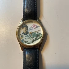 Rusty Wallace 1996 Sun Time Mens Watch NEEDS BATTERY