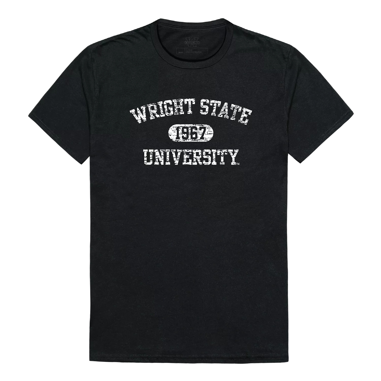 Wright State Raiders WSU NCAA Vintage Distressed College Tee