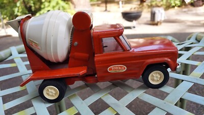 Nice Vintage Mini-Tonka Jeep  No. 77 Cement Mixer  Mound Minn.