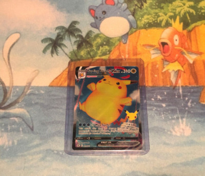 Surfing Pikachu VMAX 009/025 Full Art Holo Celebrations 25th Anniversary NM/Mint