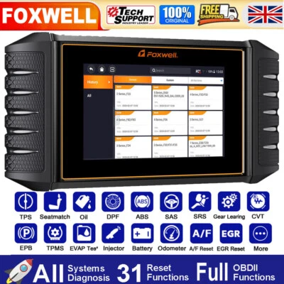 FOXWELL NT710 for Honda Bidirectional Car OBD2 Scanner Diagnostic E-C-U Coding