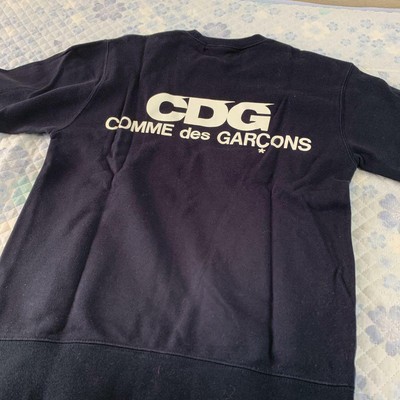 comme de garcons crewneck