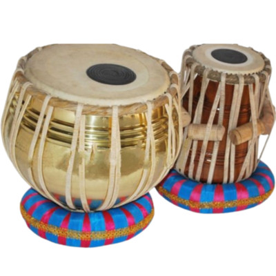 Tabla Set Brass 4 KG, Professional+ Classic+ Folk Music Instruments Use for All
