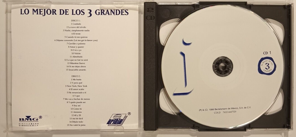 JOSE JOSE - JJ - 1996 MEXICAN DOUBLE CD ALBUM, LATIN POP | eBay