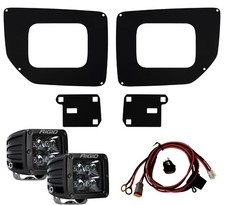 RIGID Fog Light Kit Midnight Black PRO LED Li...