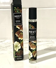 Nest Fragrances COCOA WOODS  Perfume Rollerball 0.27 oz  eau de parfum NIB