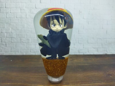 Underwater Luffy Mugiwara Straw Hat One Piece Gear Shift Knob Acrylic Resin_c68