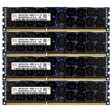 PC3L-10600 4x16GB DELL POWEREDGE R320 R420 R520 R610 R620 R710 R820 Memory Ram