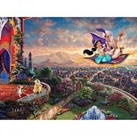 Ceaco Thomas Kinkade Disney Dreams Collection Aladdin Puzzle, New, Free Shipping on sale Ceaco Thomas Kinkade Disney Dreams Collection Aladdin Puzzle, New, Free Shipping on sale