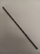 3/8" x 12" HS Steel Drill Bit Polished Industrial MADE IN USA -NEW- "LAST ONE"