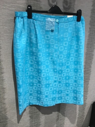 Ann Harvey Suit Plus Size 24/26 Turquoise - wedding wear - Picture 9 of 12