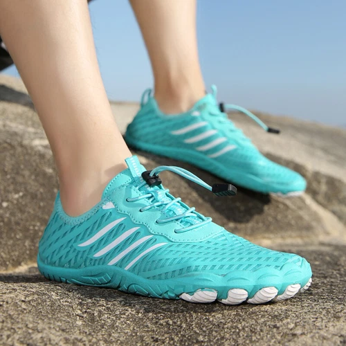 Women's water shoes quick-drying barefoot diving surfing light green sports - Picture 11 of 40