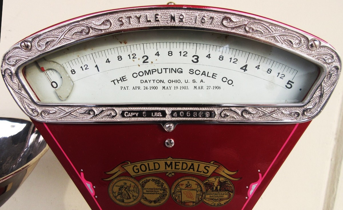 Dayton 5 lb Candy Scale Model 166 Fully Restored | eBay