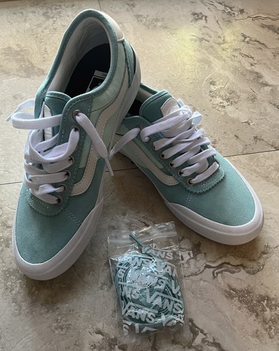 Pro Skate Shoes Mint Green Suede 721454 