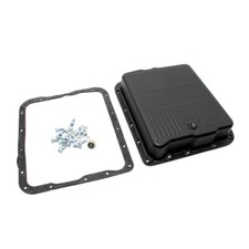 Gm Chevy 700r4 4l60e 4l65e Black Aluminum Transmission Pan Kit W Bolts Gasket Gm Chevy 700r4 4l60e 4l65e Black Aluminum Transmission Pan Kit W Bolts Gasket