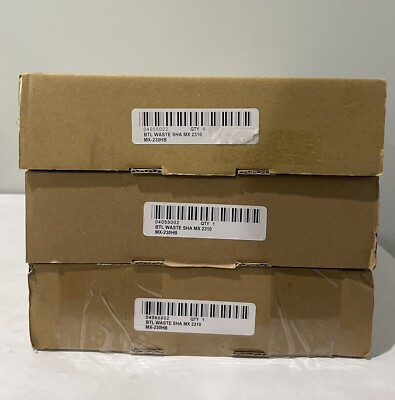 Lot of 3 Sharp MX-230HB Compatible Waste Toner Containers For MX-2310U, MX-3640N