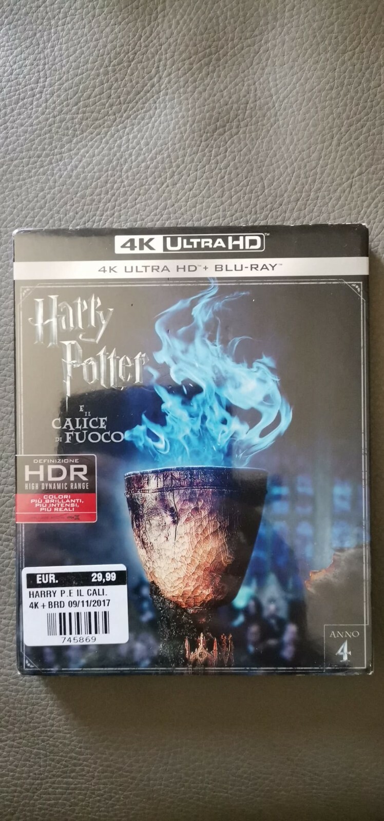 Blu-Ray Harry Potter E Il Calice Di Fuoco (4K Ultra Hd+Blu-Ray)