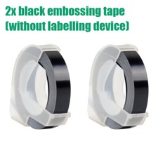 Portable Embossing Label Maker Machine Manual DIY Lettering Printer Home Office