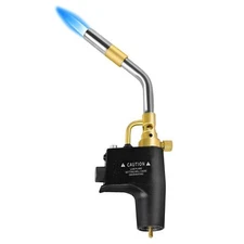 High Intensity Propane Torch Head Trigger Start Map Gas Kit Soldering CSA