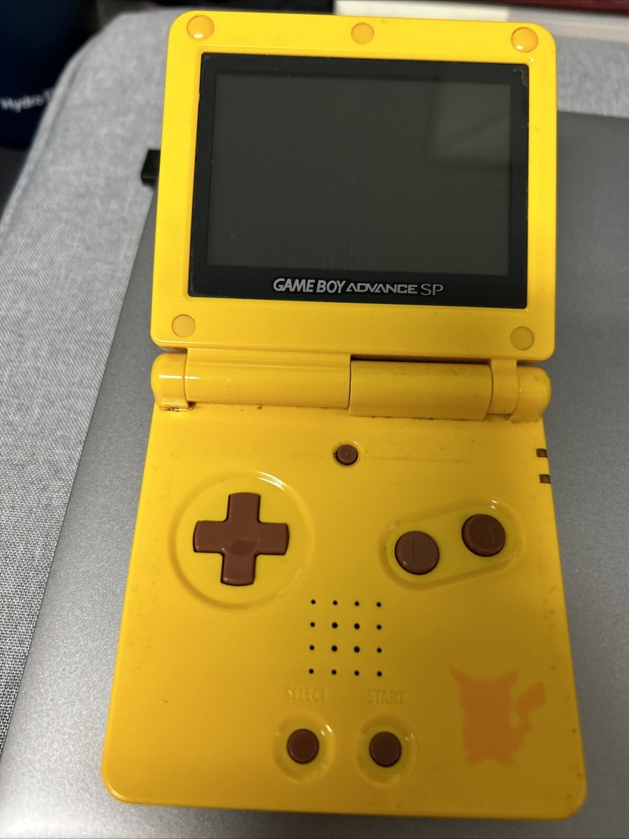 Nintendo Game Boy Advance SP ピカチュウ Nintendo Game Boy Advance GBA SP Pikachu Yellow System AGS