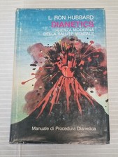 Ron Hubbard Dianetics Scienza moderna della salute mentale Libro 1a Ed ITA  1980