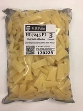 HB FULLER HOT MELT ADHESIVE PILLOWS HL-7245  3lb SwiftTherm Glue H. B.